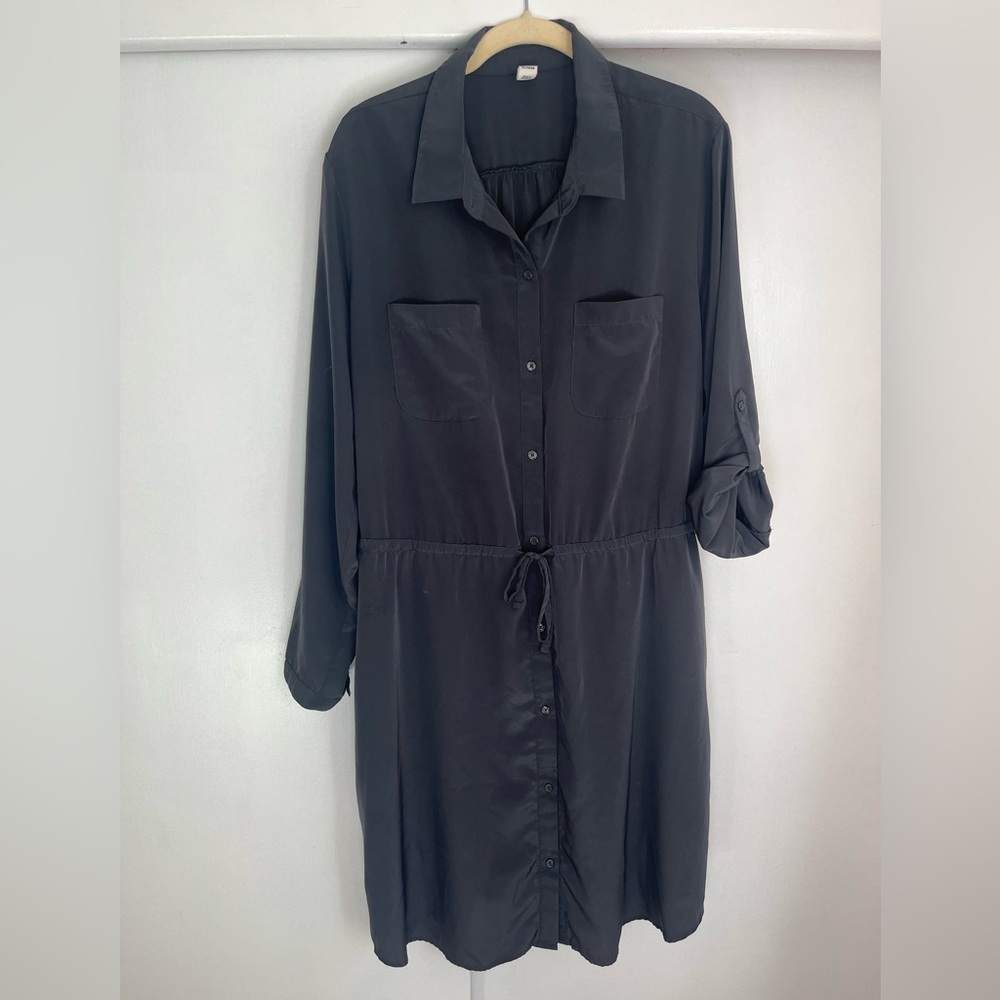 Old navy grey shirtdress